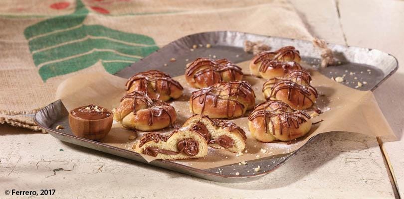 BABKA (PÃO CHALLAH) COM NUTELLA®