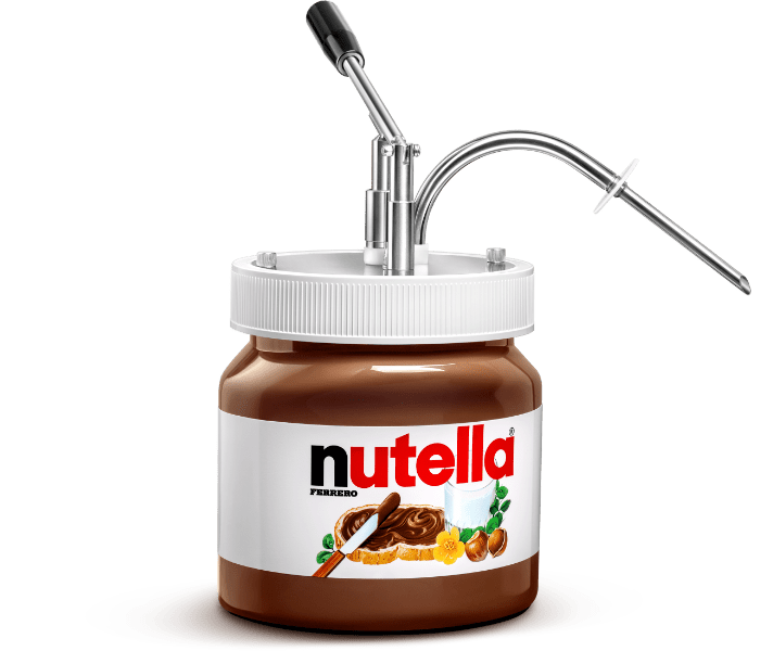 DIPENSER NUTELLA without injector - suitable for 3Kg Ferrero Nutella bucket