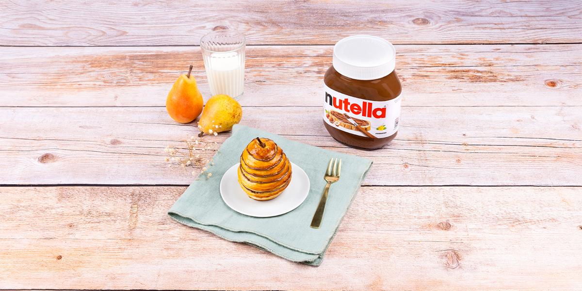 Bourdelot poire au Nutella® | FerreroFoodService France