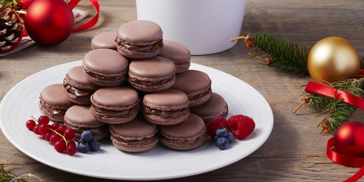 Macarons au Nutella® et ganache aux pommes | FerreroFoodService France