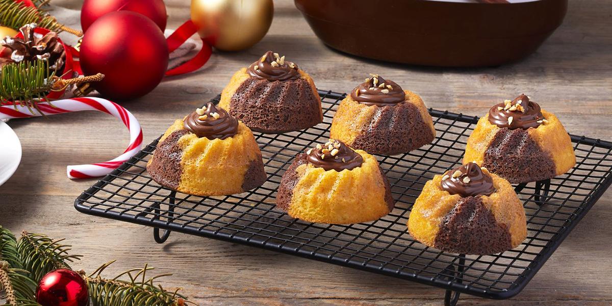 Mini-cakes marbrés au Nutella® | FerreroFoodService France