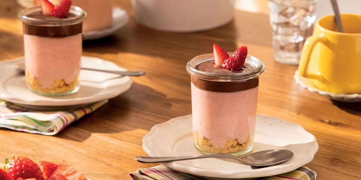 Mousse à la fraise & Nutella® | FerreroFoodService France