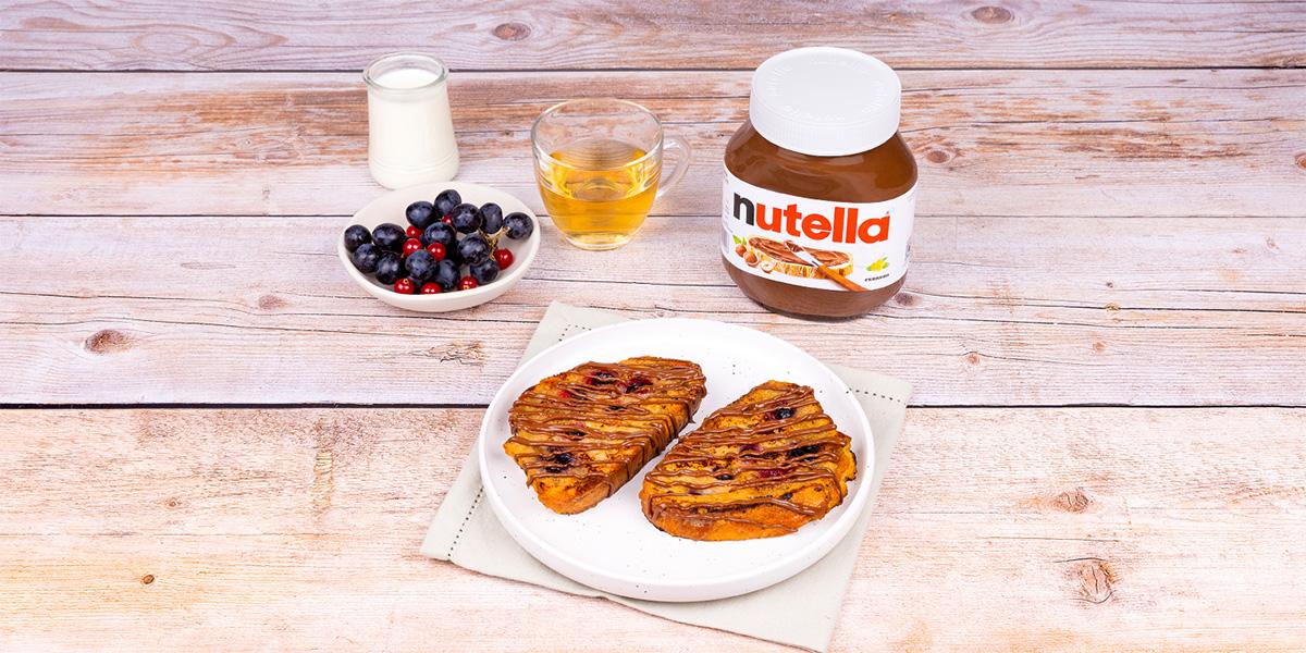 Pain perdu au cassis et au Nutella® | FerreroFoodService France