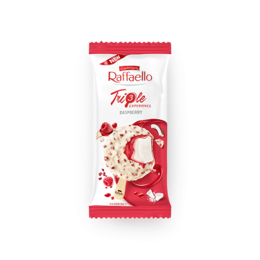 Glace Raffaello Triple Experience Framboise