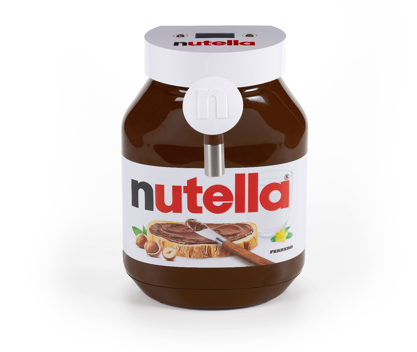 Nutella® heated pump dispenser Ferrero Food Service