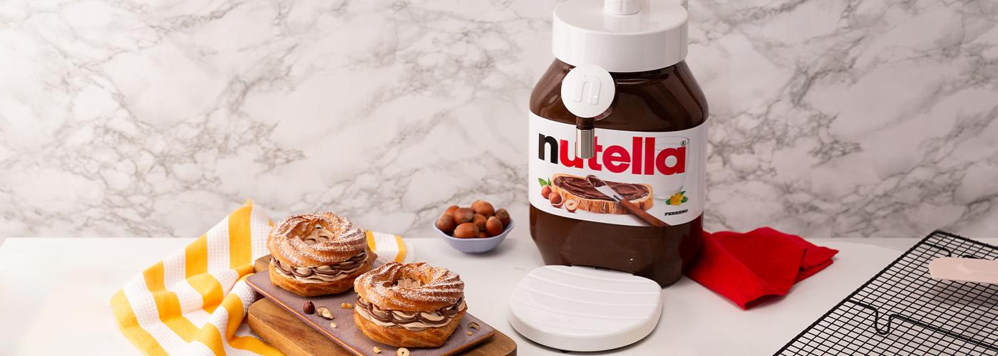 Nutella Dispenser Banner