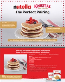 Nutella<sup>®</sup> -  Krusteaz Pro Recipe Booklet