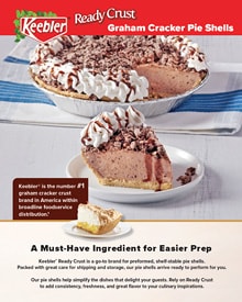 Keebler<sup>®</sup> Graham Cracker Pie Crusts Sell Sheet