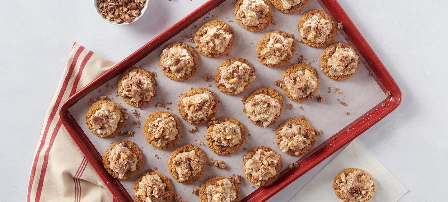 Oatmeal Maple Cookies made with BabyRuth®