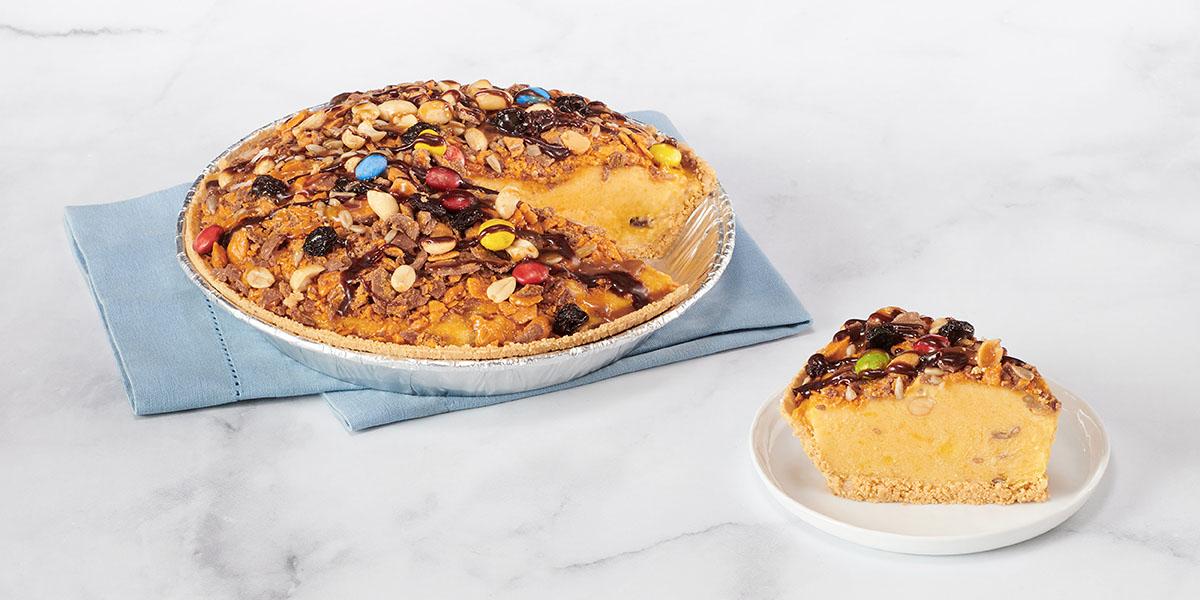 Trail Mix Pie made with Butterfinger®