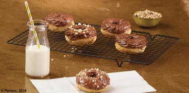 GLUTEN-FREE OLD FASHIONED DONUTS WITH NUTELLA<sup>®</sup>