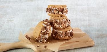 Baby Ruth® Salted Caramel Ice Cream Cookie Sandwich