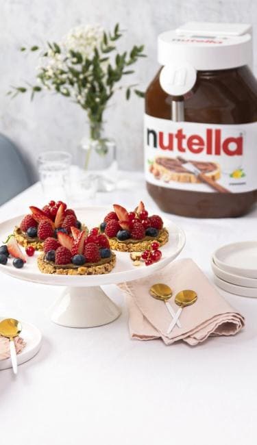  Nutella Mini Jars 25ML - 16 Count : Comida Gourmet y Alimentos