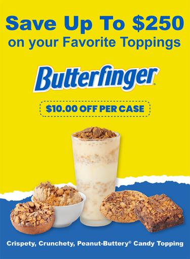 Butterfinger Toppings Rebate 